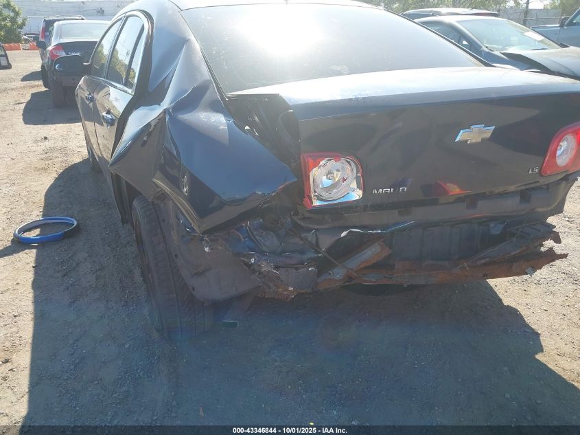 2009 Chevrolet Malibu Ls VIN: 1G1ZG57B594215833 Lot: 43346844