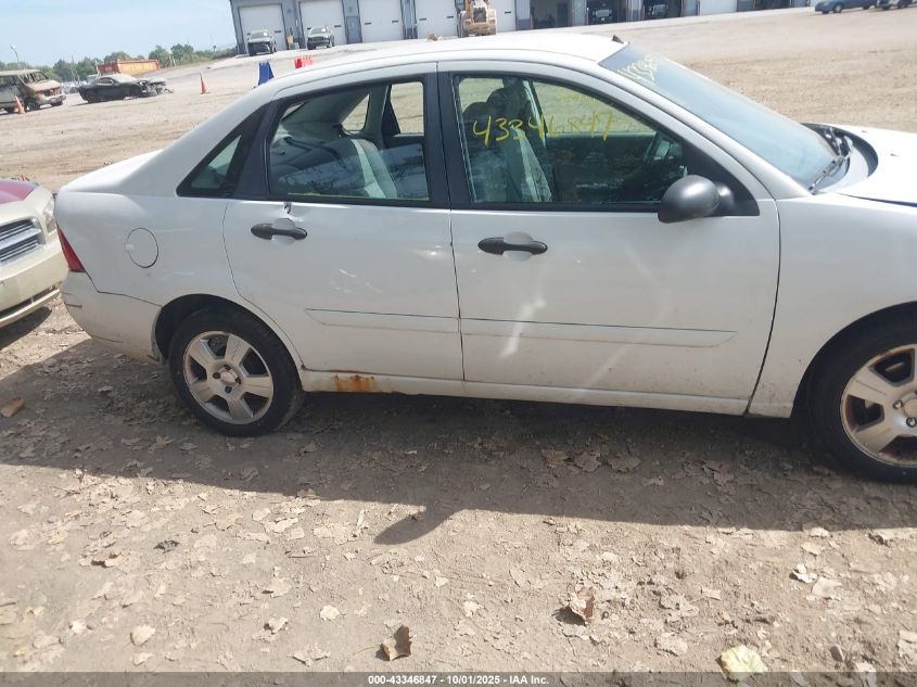 2005 Ford Focus Zx4 VIN: 1FAFP34N55W295748 Lot: 43346847