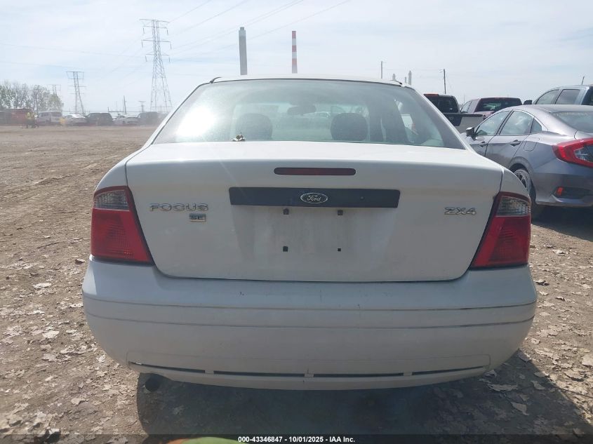 2005 Ford Focus Zx4 VIN: 1FAFP34N55W295748 Lot: 43346847