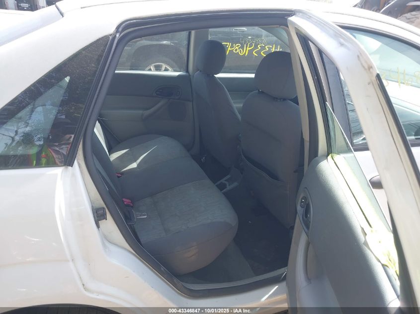 2005 Ford Focus Zx4 VIN: 1FAFP34N55W295748 Lot: 43346847