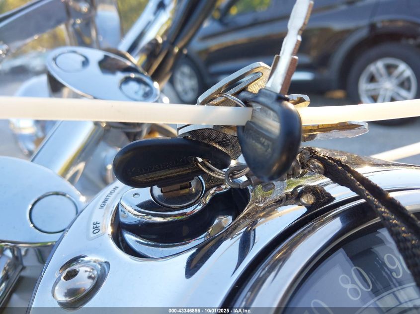 2003 Kawasaki Vn1600 A1 VIN: JKBVNKA153A000672 Lot: 43346856