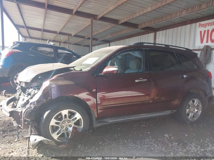 2009 Acura Mdx Technology Package VIN: 2HNYD28689H508585 Lot: 43346858