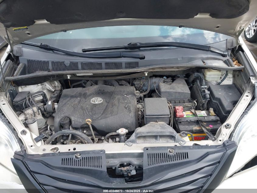 2017 Toyota Sienna L 7 Passenger VIN: 5TDZZ3DC5HS852484 Lot: 43346873