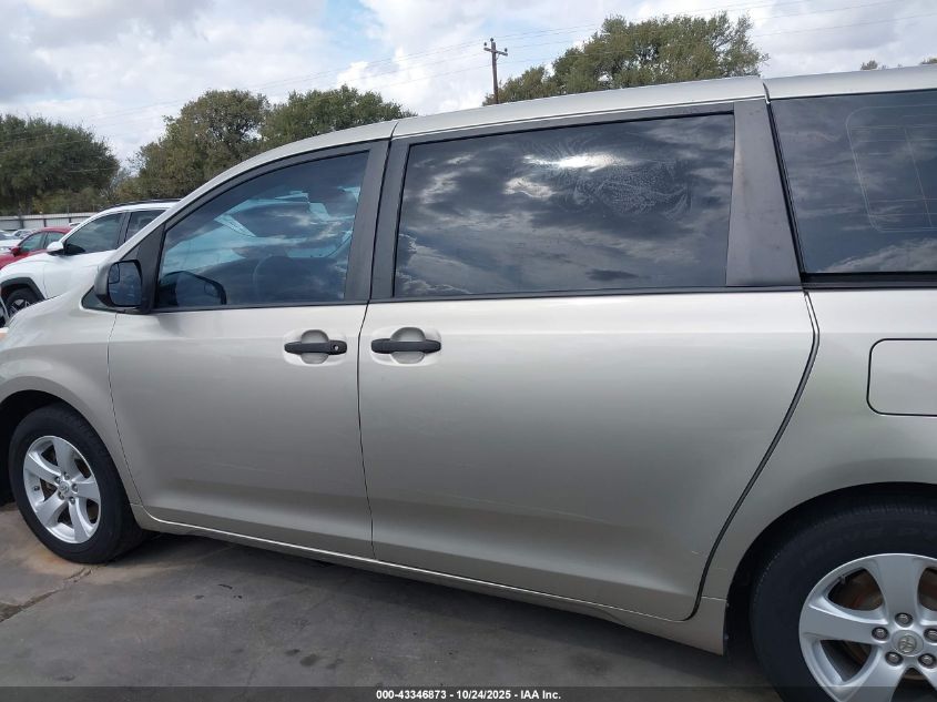 2017 Toyota Sienna L 7 Passenger VIN: 5TDZZ3DC5HS852484 Lot: 43346873