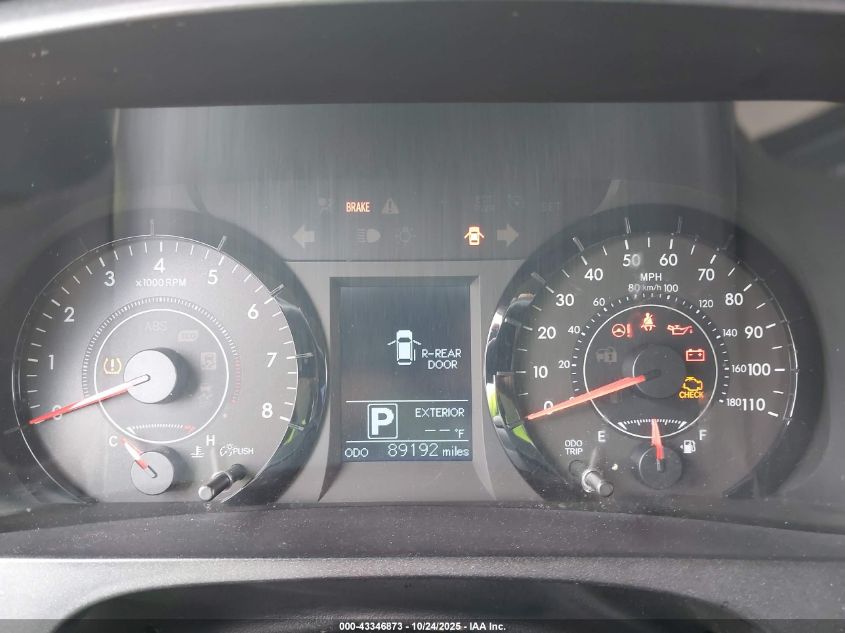 2017 Toyota Sienna L 7 Passenger VIN: 5TDZZ3DC5HS852484 Lot: 43346873