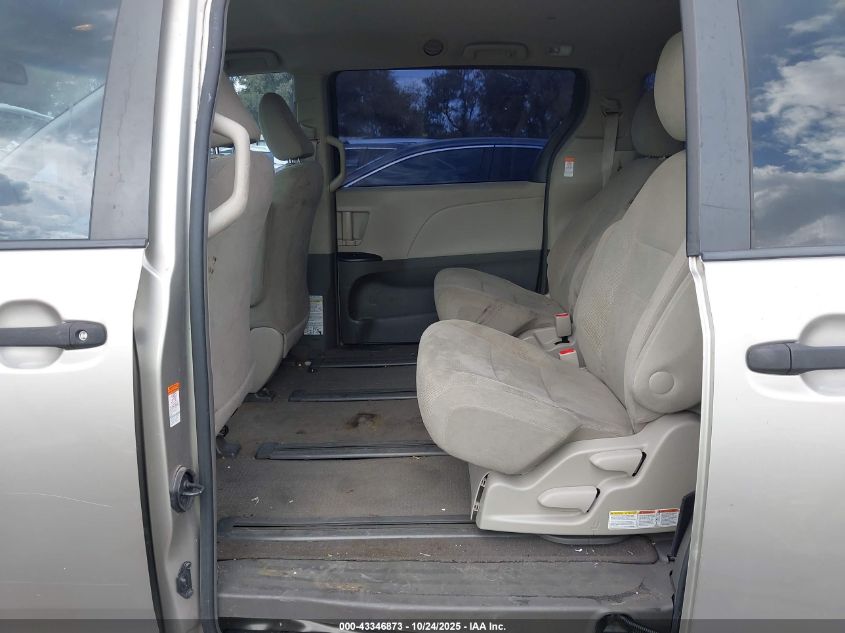 2017 Toyota Sienna L 7 Passenger VIN: 5TDZZ3DC5HS852484 Lot: 43346873