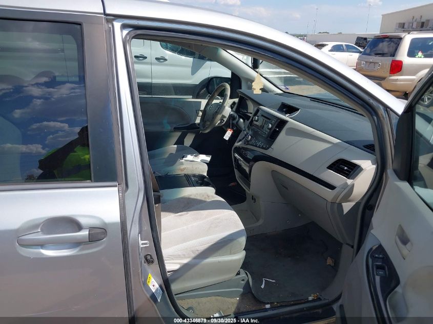 2013 Toyota Sienna Le V6 8 Passenger VIN: 5TDKK3DC5DS324900 Lot: 43346879