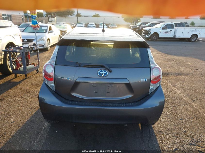 2014 Toyota Prius C One VIN: JTDKDTB36E1084333 Lot: 43346881