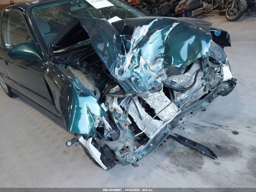 2000 Honda Civic Ex VIN: 1HGEJ8243YL044457 Lot: 43346887