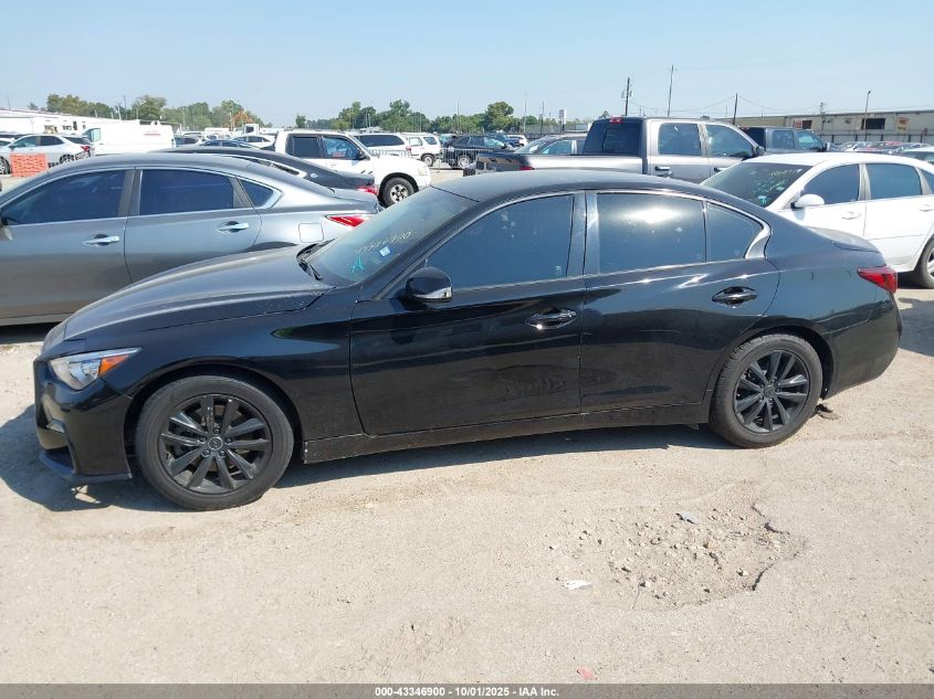 2018 Infiniti Q50 2.0T Pure VIN: JN1CV7AP9JM240843 Lot: 43346900