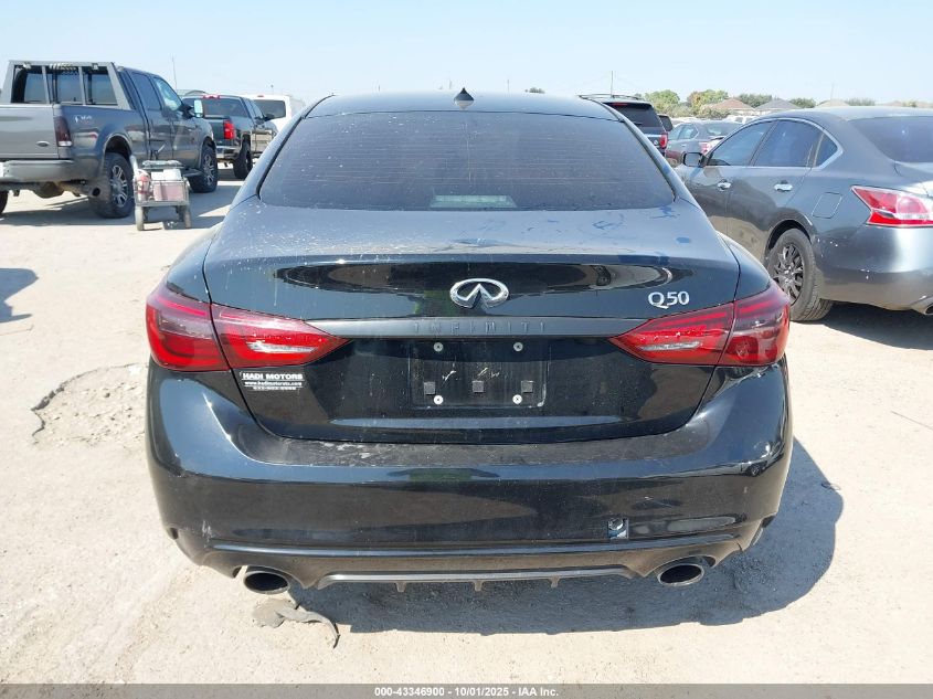 2018 Infiniti Q50 2.0T Pure VIN: JN1CV7AP9JM240843 Lot: 43346900