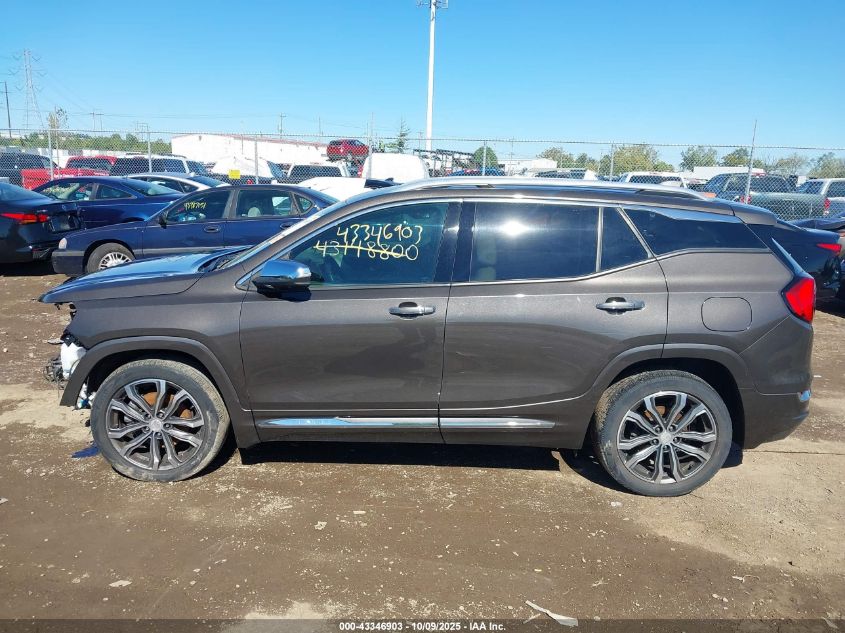 2019 GMC Terrain Denali VIN: 3GKALSEX8KL282105 Lot: 43346903