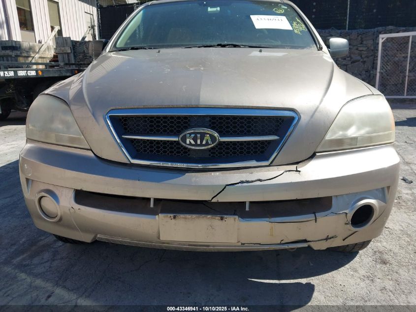 2005 Kia Sorento Ex/Lx VIN: KNDJC733455390735 Lot: 43346941