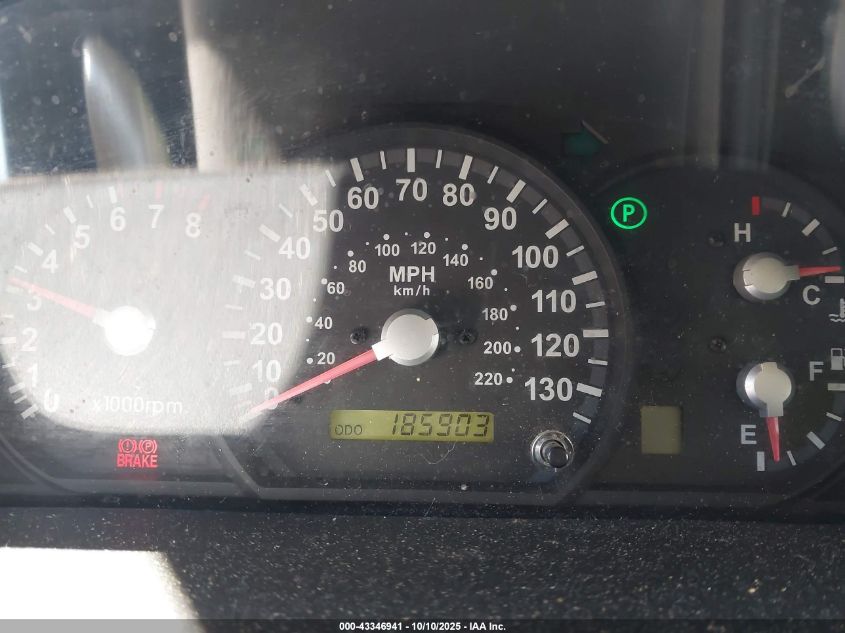 2005 Kia Sorento Ex/Lx VIN: KNDJC733455390735 Lot: 43346941