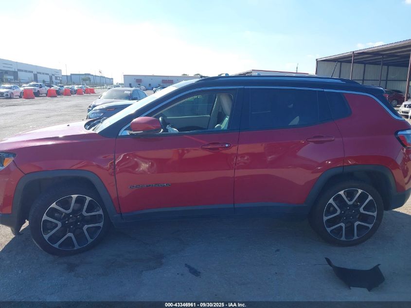 2018 Jeep Compass Limited Fwd VIN: 3C4NJCCB0JT375411 Lot: 43346961