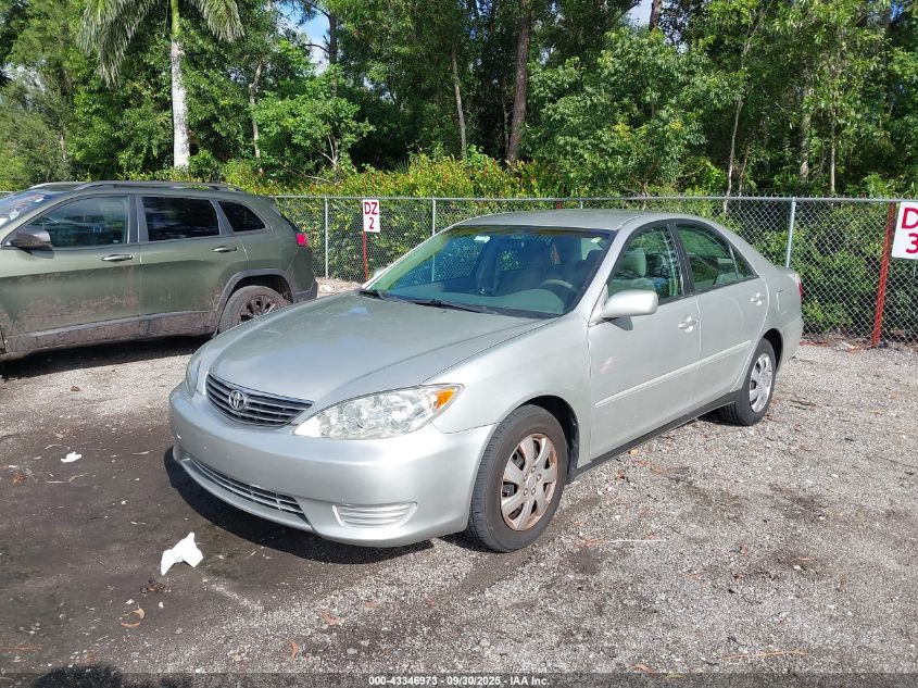 2005 Toyota Camry Le VIN: 4T1BE32K55U622518 Lot: 43346973