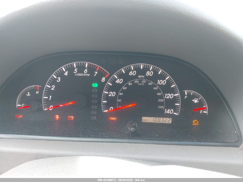 2005 Toyota Camry Le VIN: 4T1BE32K55U622518 Lot: 43346973