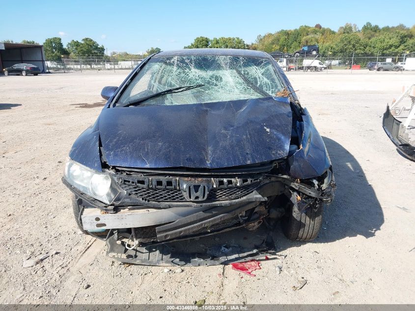 2011 Honda Civic Lx VIN: 19XFA1F52BE001337 Lot: 43346986