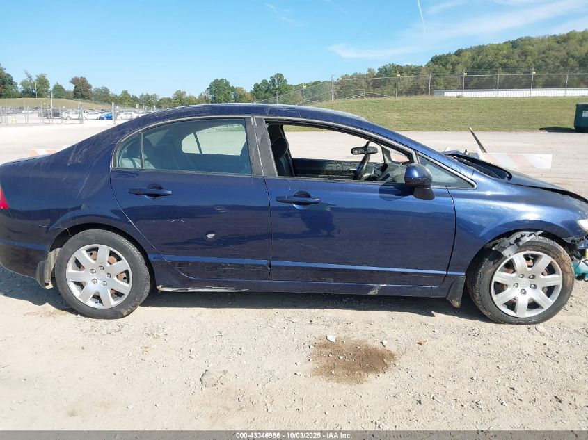 2011 Honda Civic Lx VIN: 19XFA1F52BE001337 Lot: 43346986
