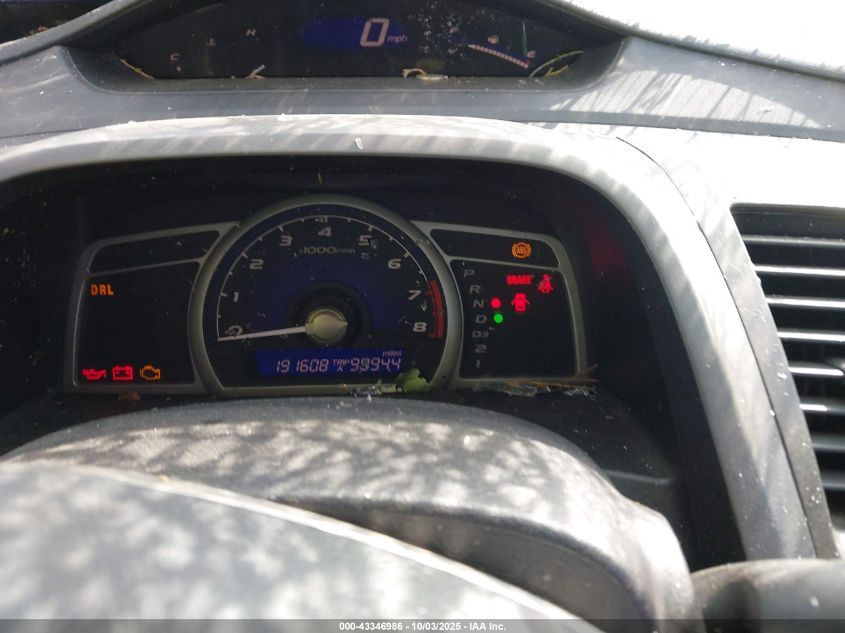 2011 Honda Civic Lx VIN: 19XFA1F52BE001337 Lot: 43346986