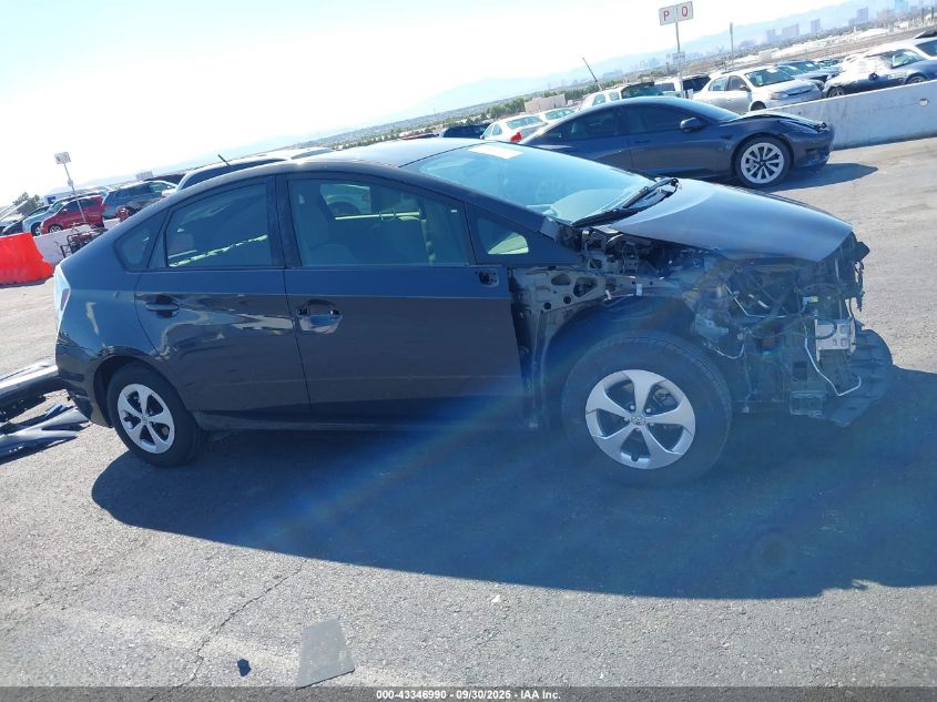 2015 Toyota Prius Two VIN: JTDKN3DU0F0434873 Lot: 43346990