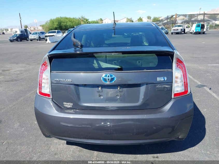 2015 Toyota Prius Two VIN: JTDKN3DU0F0434873 Lot: 43346990