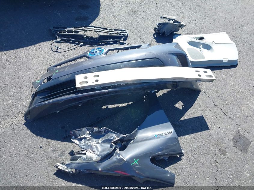 2015 Toyota Prius Two VIN: JTDKN3DU0F0434873 Lot: 43346990