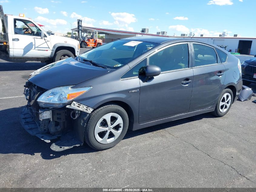 2015 Toyota Prius Two VIN: JTDKN3DU0F0434873 Lot: 43346990