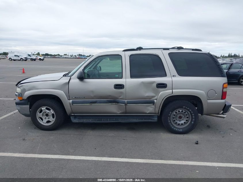 2002 Chevrolet Tahoe Ls VIN: 1GNEC13Z42R220342 Lot: 43346998