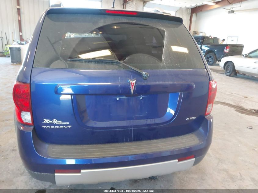 2007 Pontiac Torrent VIN: 2CKDL73F676020331 Lot: 43347003