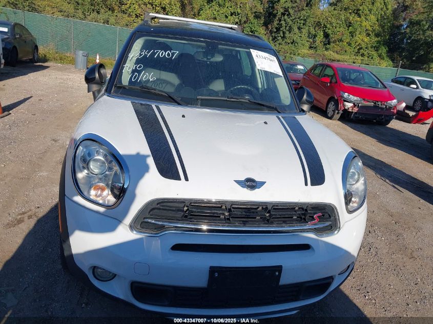 2015 Mini Countryman Cooper S VIN: WMWZC5C59FWP45626 Lot: 43347007