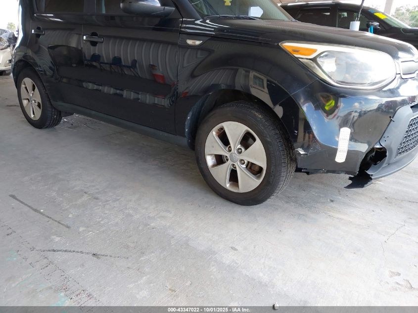 2014 Kia Soul VIN: KNDJN2A29E7053957 Lot: 43347022