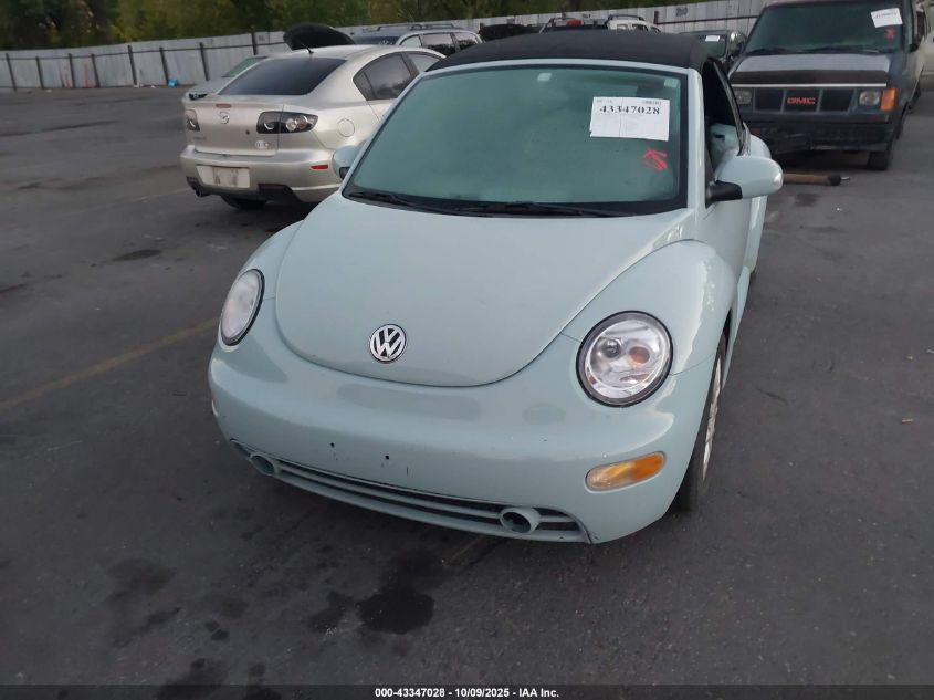 2004 Volkswagen New Beetle Gls VIN: 3VWCM31Y44M345135 Lot: 43347028