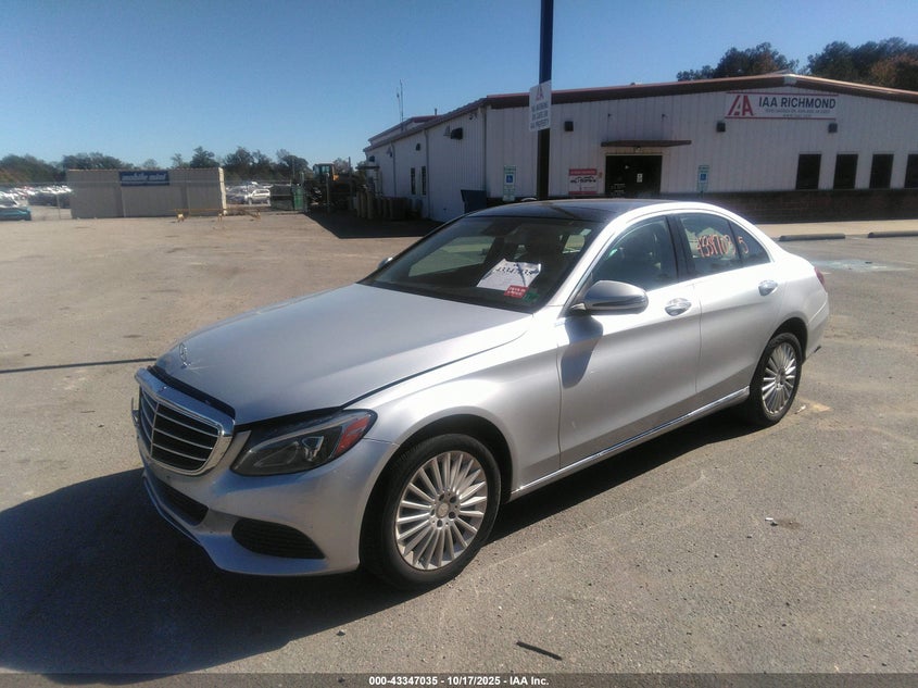 55SWF4KB7HU206216 2017 MERCEDES-BENZ C-KLASSE photo no. 2