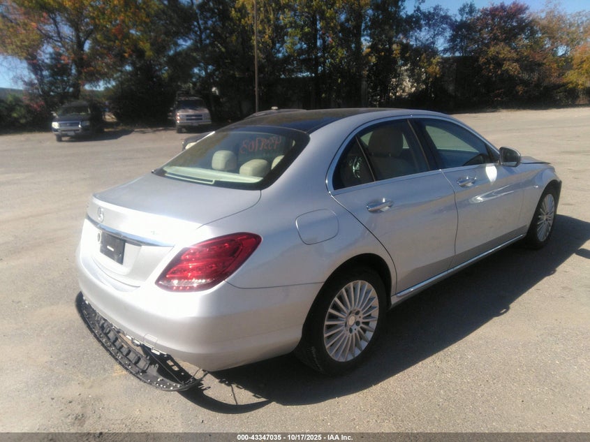 55SWF4KB7HU206216 2017 MERCEDES-BENZ C-KLASSE photo no. 4