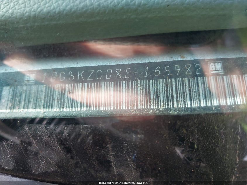 2014 Chevrolet Silverado 3500Hd Work Truck VIN: 1GC3KZCG8EF165982 Lot: 43347052