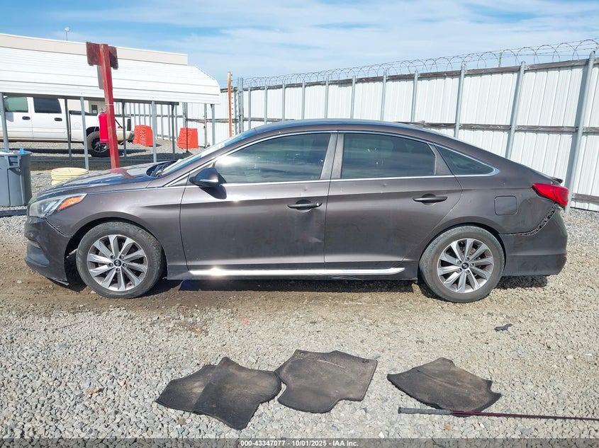 2017 HYUNDAI SONATA SPORT - 5NPE34AF9HH568009