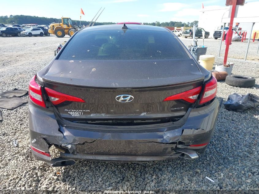 2017 HYUNDAI SONATA SPORT - 5NPE34AF9HH568009