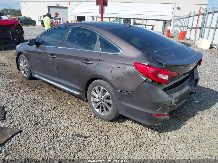 2017 HYUNDAI SONATA SPORT - 5NPE34AF9HH568009
