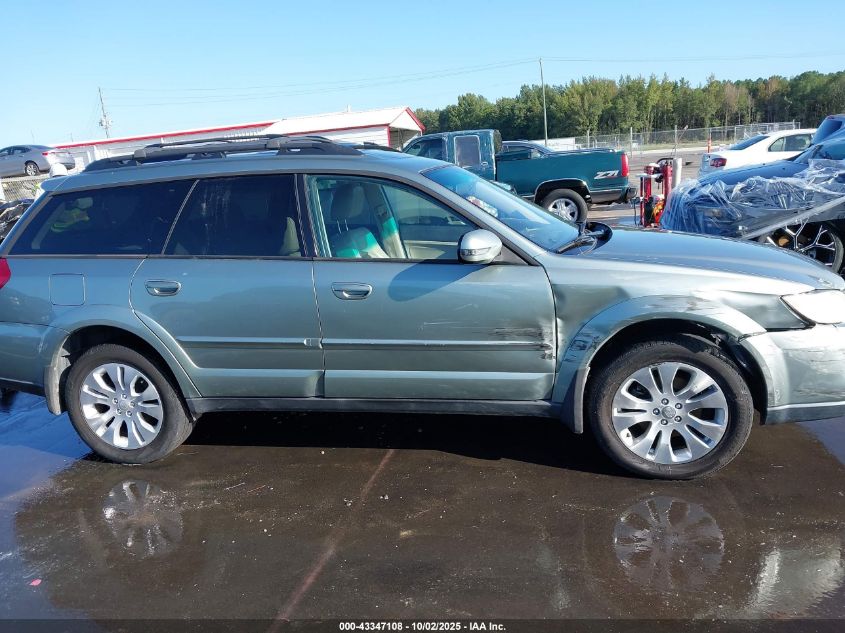 2009 Subaru Outback 3.0R Limited VIN: 4S4BP85C394322803 Lot: 43347108