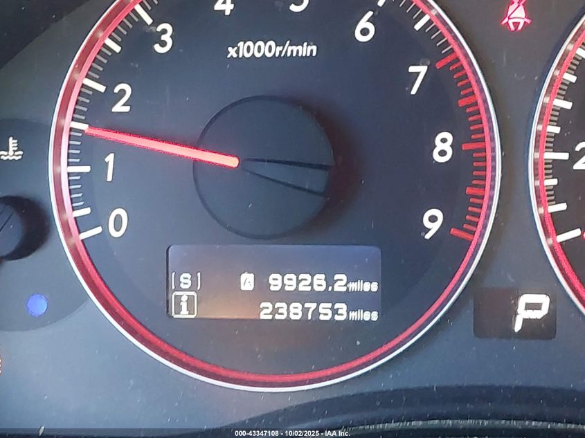 2009 Subaru Outback 3.0R Limited VIN: 4S4BP85C394322803 Lot: 43347108