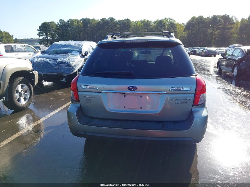 2009 Subaru Outback 3.0R Limited VIN: 4S4BP85C394322803 Lot: 43347108