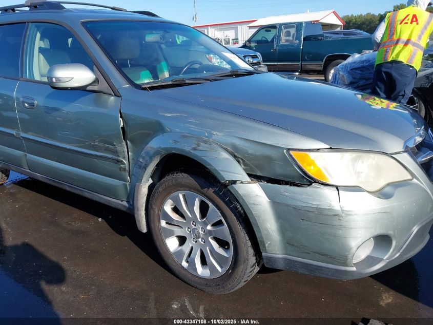 2009 Subaru Outback 3.0R Limited VIN: 4S4BP85C394322803 Lot: 43347108