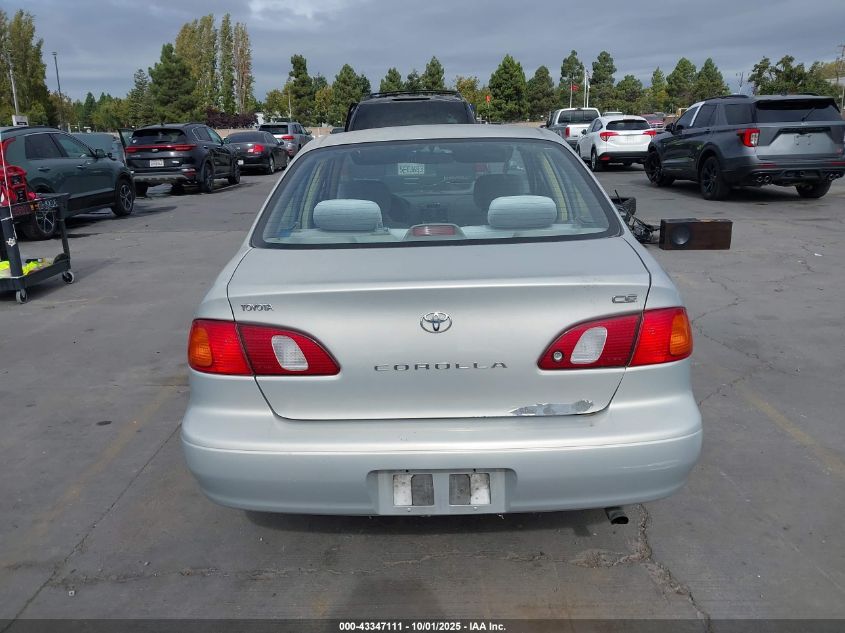 1999 Toyota Corolla Ce VIN: 1NXBR12EXXZ230799 Lot: 43347111