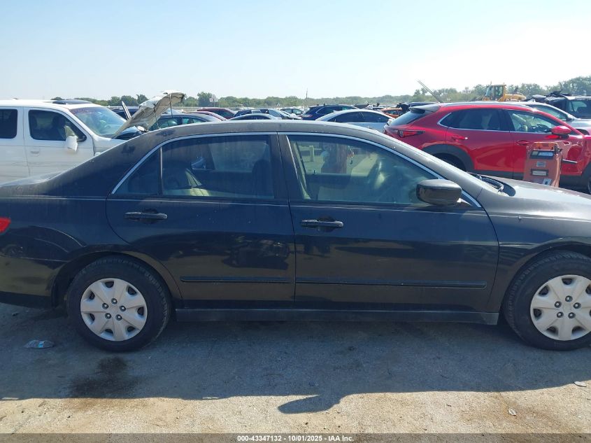 2003 Honda Accord 2.4 Lx VIN: 3HGCM56333G707532 Lot: 43347132