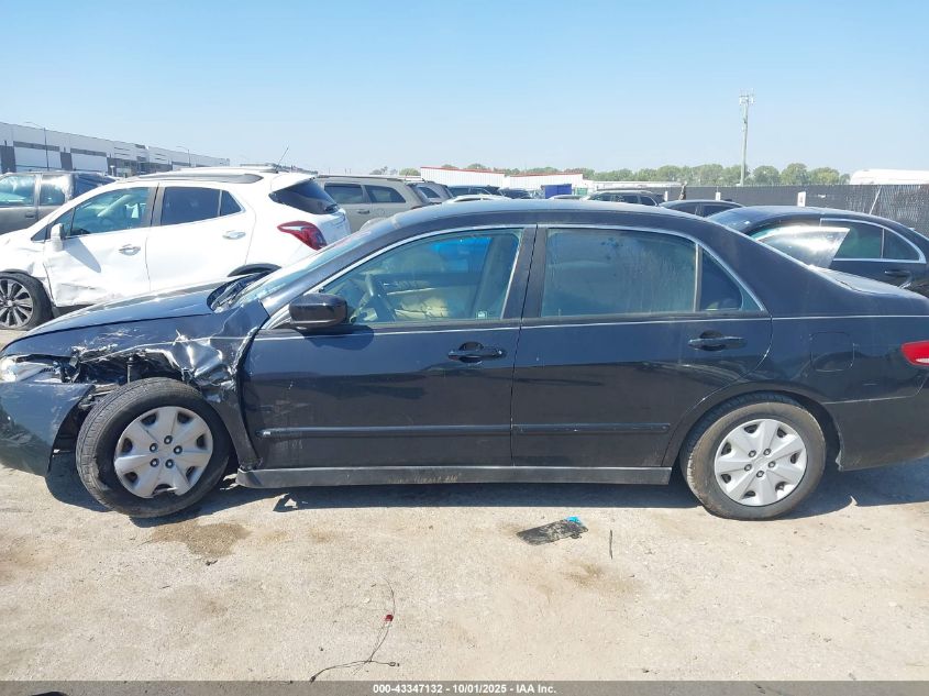 2003 Honda Accord 2.4 Lx VIN: 3HGCM56333G707532 Lot: 43347132