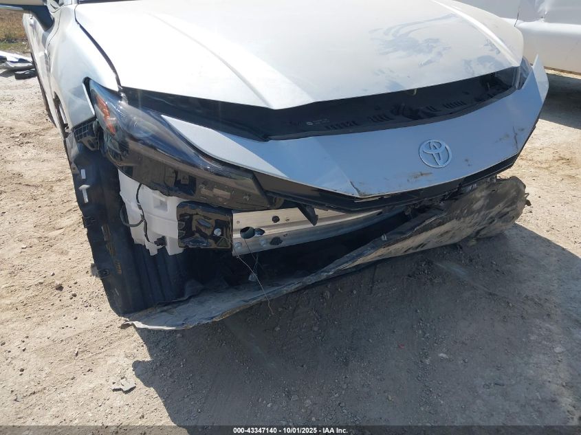 2025 Toyota Camry Le VIN: 4T1DAACK7SU161924 Lot: 43347140