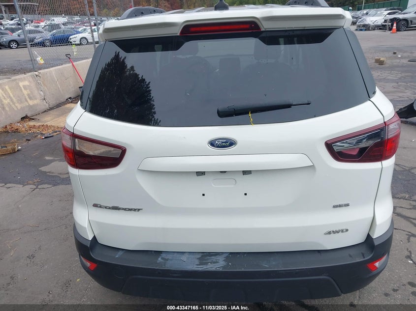 2019 Ford Ecosport Ses VIN: MAJ6S3JL8KC286203 Lot: 43347165