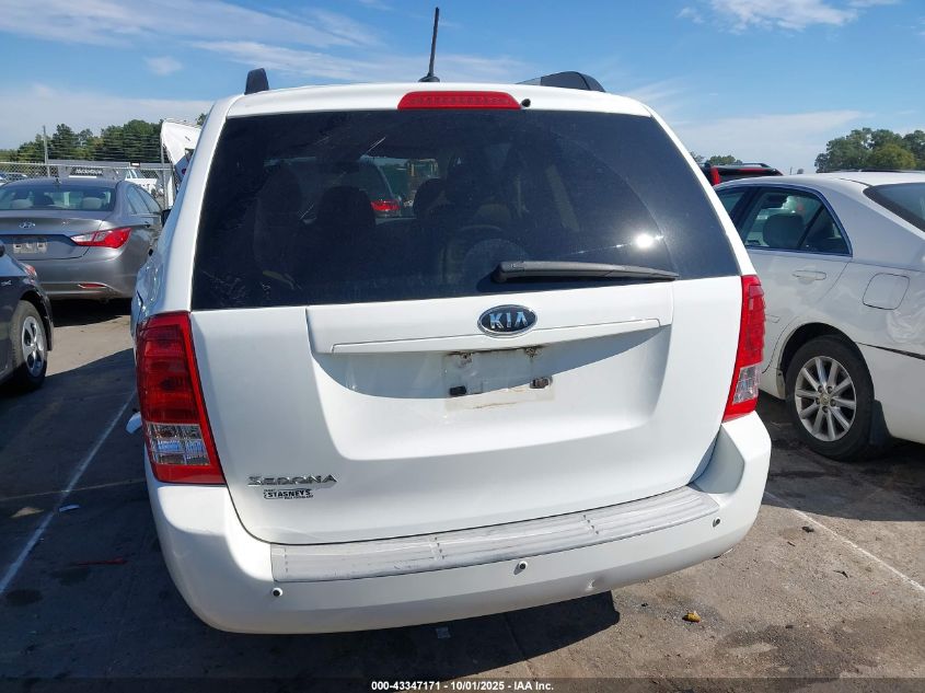 2011 Kia Sedona Lx VIN: KNDMG4C76B6364839 Lot: 43347171