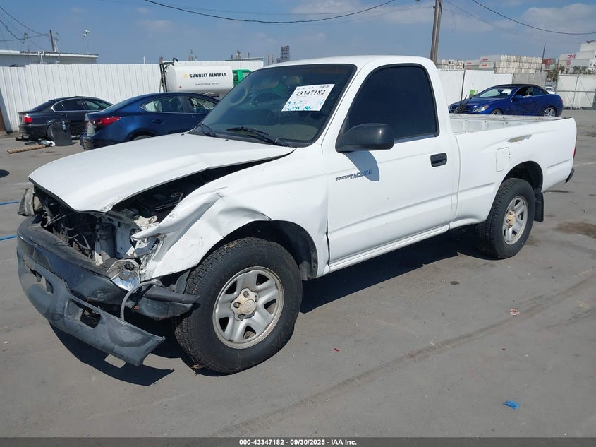 5TENL42NX4Z395954 2004 TOYOTA TACOMA photo no. 2